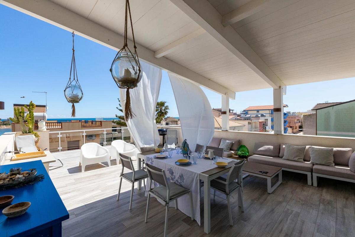 Ferienwohnung Marzamemi Terrazza Vista Mare Exterior foto
